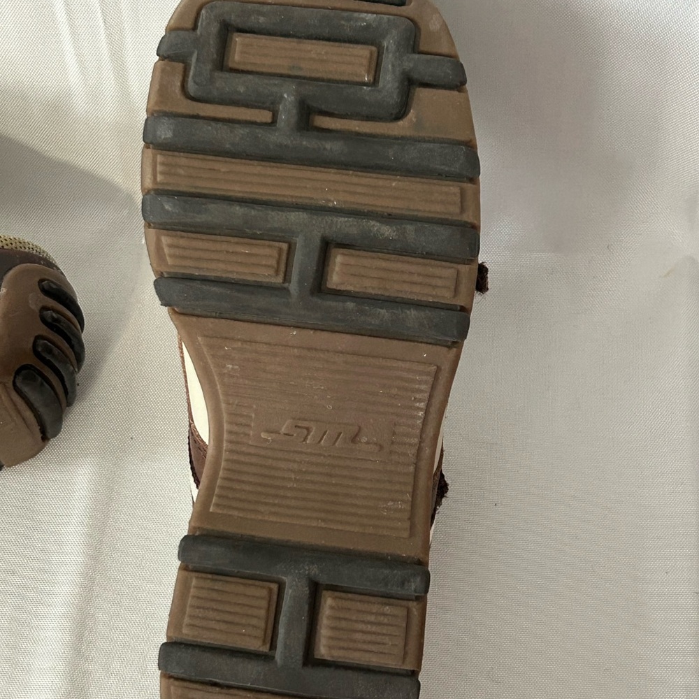 RARE Vintage Y2K Steve Madden Athletic Leather Slip On Mules - Picture 10 of 14